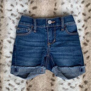 Old Navy Blue Cuffed Denim Shorts